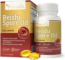 Reishi Spore Oil Shell Broken Extra Strength 500mg (60 Softgels)