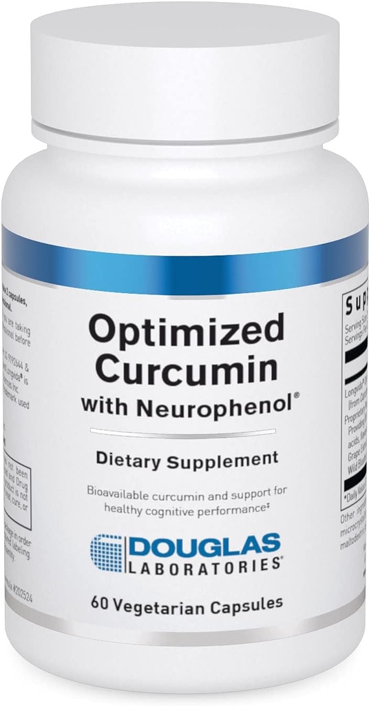 Douglas Laboratories Optimized Curcumin with Neurophenol ← Soporta un cerebro saludable tención 60 cápsulas