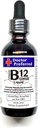 Vitamina B12 Complejo Liquid Sublingual Drops Fast Absorption B2, B3, B5, B6 y B12. 2 fl oz - 60 Day Supply