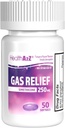 HealthA2Z® Gas Relief Simethicone 250mg ← Fast Gas Relief ← Alivio Alivio Alivio Alimentario Naturalmente (50 Softgels (Pack of 1))
