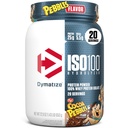 Dymatize x Cocoa Pebbles ISO100 Whey Protein Powder Isolate, 25g de Protein, 20 Servings, 5.5g BCAAs, 120 Cal., Gluten Free, 1g Fat, 1g Sugar, 2g Carb