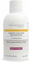 Terapéutica Integrativa Magnesio de calcio líquido - Suplemento líquido que soporta la salud ósea* - Incluye vitamina D3 " Complejo de magnesio - sin gluten " sin lácteos - Berry, 16 oz (32 servidumbres)
