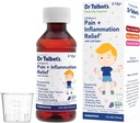 Dr. Talbot's Pain + Inflammation Relief Liquid Medicine for Children, Incluye Copa de Dosificación, Grape Juice Flavor, 4 Fl Oz (Packaging May Vary)