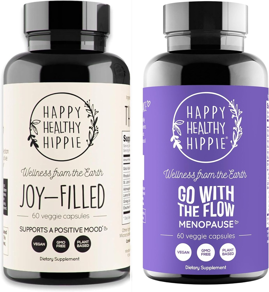Happy Healthy Hippie Go with The Flow Menopause Support &amp; Joy Filled Mood Support