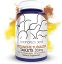 Nootropics Depot Cistanche tubulosa Tablets ← 200mg tención 180 Conteo Silencio Mínimo 50% Echinacoside + 10% Acetoside (Verbascoside) ← Promueve la Fuerza Física y la Energía Silenciosa Promueve la Vitalidad