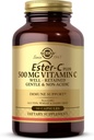 Solgar Ester-C Plus 500 mg Vitamina C con Citrus Bioflavonoides - 90 cápsulas - Gentle " No Acidic, Bien Retenido - Soporte Inmunitario de 24 horas - No GMO, Gluten Gratis - 90 Servimientos