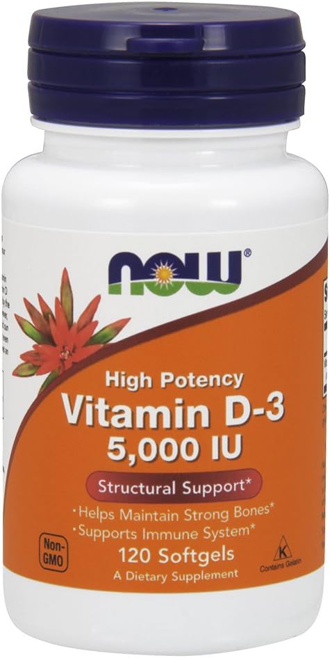AHORA Alimentos Vitamina D3 5000 Iu (360 (120X3))