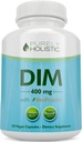Suplemento DIM 400mg Plus Bioperina - 150 cápsulas Vegan - 5 meses de suministro - equilibrio hormonal para hombres de mujeres - alta resistencia Diindolylmetano