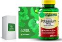 Potasio 99 mg, 250 Caplets Agrupar con vitaminas exclusivas " Minerales " A a Z - Mejor guía de liviano