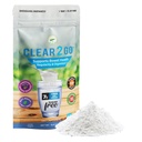 Diseños nutricionales Prebiótico Fibra Suplemento Polvo - Fibra Soluble Inulina - Todo Azúcar Natural &amp; Fibra dietética Gratuita - Fibra diaria para Bowel Health Clear 2 Go - 15.8 Oz