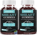 Shilajit Gummies para Hombre & Mujer. Himalayan Gold Shilajit Gummies. 3er partido testado.1000mg puro Shilajit, 200mg Ashwagandha, 200mg Chaga, 100mg Ginseng, 100mg Saw Palmatto, 60mg Black Seed Oil