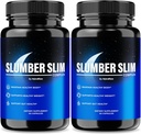 (2 Pack) Slumber Slim Weight Loss, Official SlumberSlim Complex Formula, All Natural Pills to Support Fitness and General Wellness, Premium Keto Capsules, Slumber Slim Reviews (120 cápsulas)