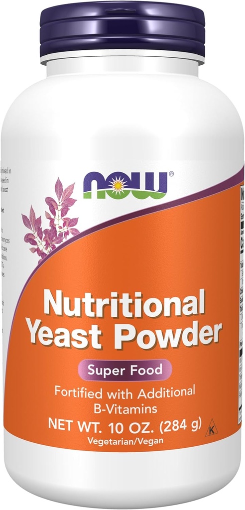 AHORA Suplementos, Polvo de Levadura Nutricional Fortificado con Vitaminas B adicionales, 10-Once
