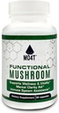 Shiitake funcional, Lions Mane, Maitake, Chaga- Vitality, Clarity & Immune Assistance - 60 Capsules