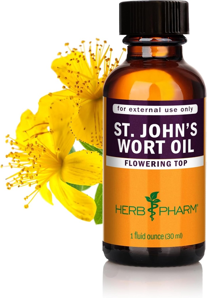 Herb Pharm St. John's Wort Topical Oil - 1 Ounce