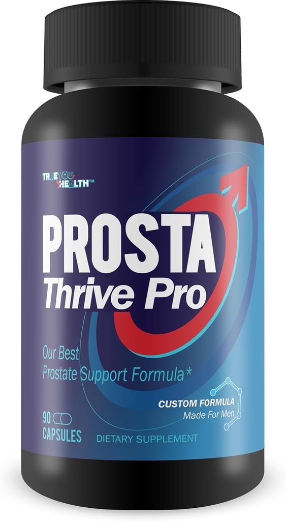 Prosta Thrive Pro - Nuestro Mejor Suplemento de Prostata Natural - Tratamiento de Prostata Agrandado Herbal - Suplementos de próstata masculino - Suplemento de próstata natural - Vitaminas de Salud de los Hombres - Cuidado de próstata