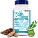 15 Day Cleanse Capsule,Colon Cleanse Detox y Gut Health for Women &amp; Men,con Senna, Cascara Sagrada &amp; Psyllium Husk,30 cápsulas