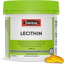 Swisse Soy Lecithin 1200mg Softgels Capsules  Maintaintains Liver Health and Function * peru Supports Fat Metabolism * ← Choline Lecithin Supplement 1200 mg  180 Softgels