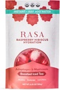 Rasa Raspberry Hibiscus Hydration ¦ Organic Boosted Iced Tea with Adaptogens and Mushrooms TEN Gluten-Free, Premium Electrolyte Powder Drink Mix, Refreshing Hydration (6 oz / 24 Servings)