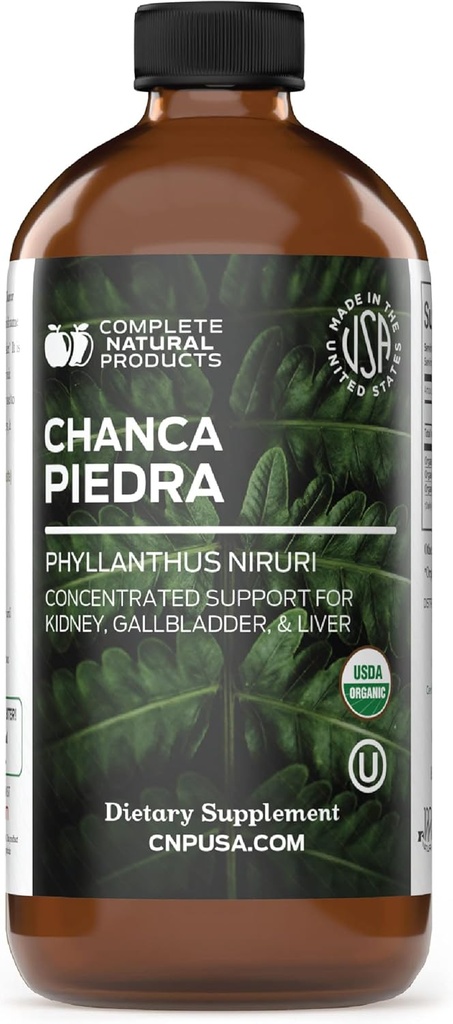Chanca Piedra Extract 8oz, Kidney Complete 8oz, Gallbladder Complete 8oz, Chanca Piedra 100 Capsules &amp; Gallbladder Full Bundle