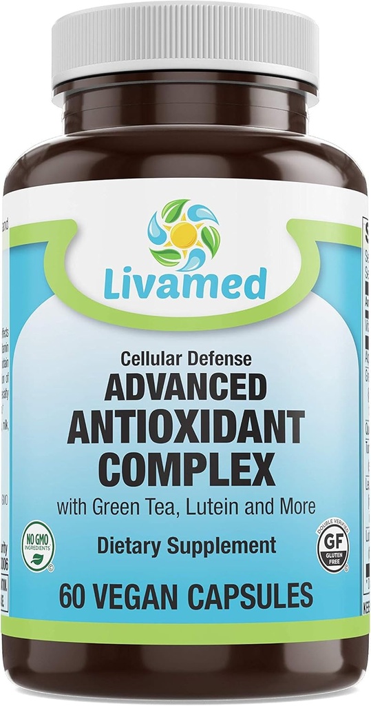 Livamed - Advanced Antioxidant Complex Veg Caps 60 Conde