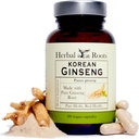 Herbal Roots Panax Ginseng ← Orgánica Coreana Ginseng Root Powder ← High Ginsenosides for Energy & Performance ← 60 Vegan Capsules