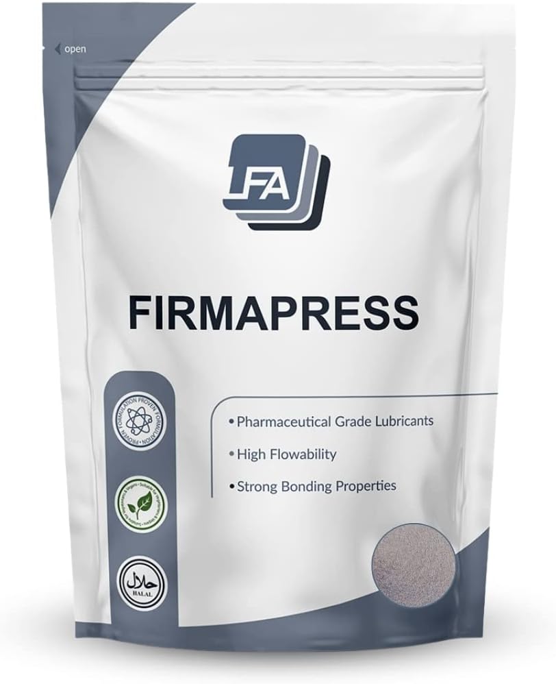 Firmapress Pill Binder Mix Powder para Tablet Press Machine - Purple 1 kg (2.2 lb) - All-in-One Pharmaceutical-Grade Pill Binding Excipiente