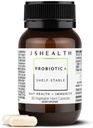 JSHealth Vitamins Gut Health and Immunity Fórmula ← Probióticos para Mujeres y Hombres Silenciosos Estante Suplemento Probiótico para Salud Digestiva y Apoyo Inmunitario (30)