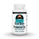 Fuente Naturales Flax Seed-Primrose Oil, Omega 3,6,9 EFA Complex, 1300mg - 90 Softgels