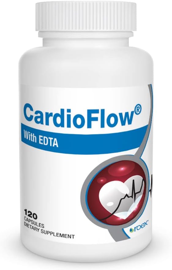 Roex Cardio Flujo con EDTA, 120 Conde (Pack of 1)
