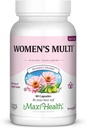 Mujeres Multivitamina – Multivitamina esencial para las mujeres con 23 vitaminas clave C, D, B6, B12, Calcio, Probióticos, Biotina &amp; Más – Energía, Skin, Nails & Gut Health Support – Kosher (60 cápsulas)