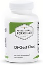 Professional Formulas Di-Gest Plus - Betaine, L-Glutamic Acid, Pancreatin, Papain and Pepsin for Healthy Digestion, Nutrient Absorption, and Gut Lining - Hypoallergenic, Gluten Free, 90 Capsules