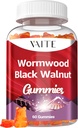 Black Walnut Wormwood Gummies - Suplemento Herbal con Artemisia Annua Herb & Juglans nigra Hull for Digestive Wellness & Natural Body Cleanse, Non-GMO & Gluten Suplementos gratis - 60 Gummy Chewables