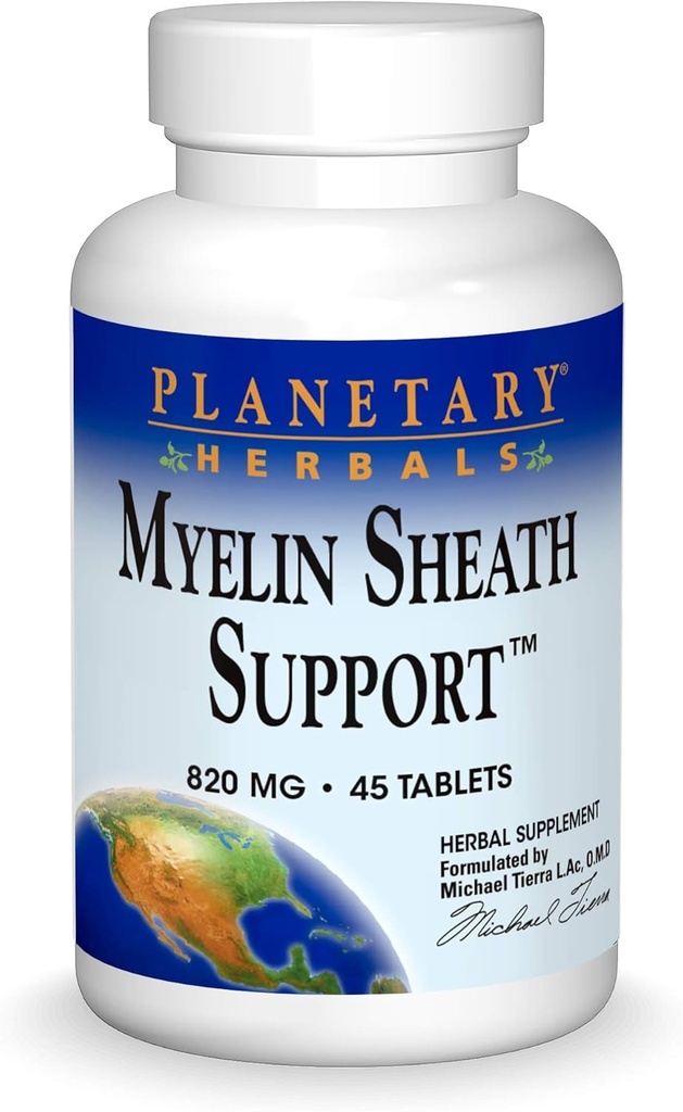 Herbals planetarios Myelin Sheath Support Tablets, 45 Conde