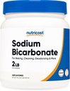Nutricost Sodium Bicarbonate (2 LB) - 600mg Por Serving, Non-GMO, Gluten Free