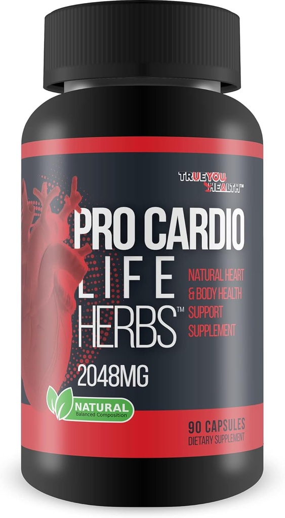 Pro Cardio Life Herbs - Suplemento Premium Heart Health - Circulation Cardio Plus Inflamación Reducida - Sangre Health Support Cardio Defender - Cardio Defender Heart Supplement