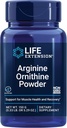 Extensión de vida Arginine Ornithine Powder, promueve la salud muscular " recuperación, libre de gluten, no transgénico, peso neto 150 gramos