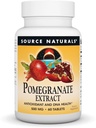 Fuente Naturales Pomegranate Extract 500mg Full Whole Fruit Ellagic Acid Antioxidant & Añadido Fiber - 60 Tablets