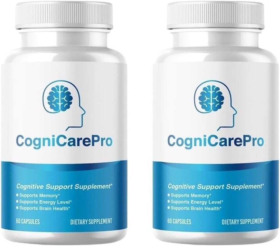 (2 Pack) Cogni Care Pro Brain Booster Pills to Support Brain Fog &amp; Memory Loss 120
