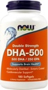AHORA Alimentos - Dha- 500Mg 180 Sgels (Pack de 2)