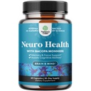 Suplemento nootrópico de memoria y apoyo en foco - Vitaminas para soporte mental " Claridad con Bacopa Monnieri, VIT A, B6, Riboflavin, Niacin, Thiamin " Folate - Complejo cognitivo - 60 Ct