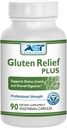 Gluten Relief Plus – 90 cápsulas vegetarianas - Gluten Digestion Support – Premium Natural Digestive Enzyme Formula - Contiene DPP-IV Enzyme Complex – AST Enzymes