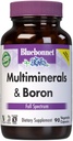 BlueBonnet Multi Minerals Plus Boron Vegetarian Capsules, 90 Cuenta (743715002104)