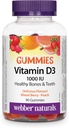Webber Naturals Natruals Vitamina D3, 1000 Iu 90 Cuenta