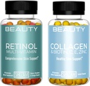 SHIZAM Retinol Multi-Vitamin &amp; Collagen w Biotin Gummies in Combo