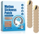 Motion Patches de Enfermedad, 36 Conde Barco EEZ Patches de Enfermedad del Mar No Drowsy para aviones Autobús o Tren, Actuación rápida " 72 Horas Larga Última (36 Conde (Pack of 1))