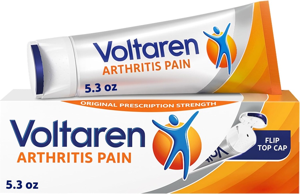 Voltaren Artritis Dolor de dolor para poderosa artritis tópica Alivio de dolor con Diclofenac - NUEVO Easy Open Cap - 150 g