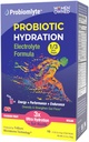 Amplificador de hidratación Probiótica Probiomlyte. Electrolitos + vitaminas clave + Probióticos + Prebióticos + Postbióticos + Citrullina tóxicoMejor resistencia, rendimiento, energía, Gut Health permanente Passion Fruit TEN10 sticks