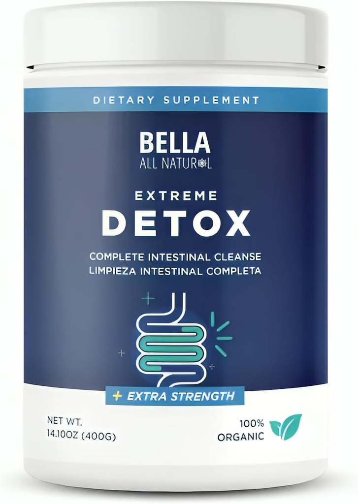 Bella All Natural Extreme Detox Powder (sin sabor)