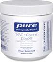Pure Encapsulations NAC + Glycine Powder - Immune Support, Detox Cleanse " Glutathione Production* - Aminoácidos condicionalmente esenciales - Gluten Free " Non-GMO - 5.6 oz